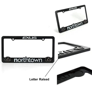 Telaio targa auto di alta qualità USA porta targa in <span class=keywords><strong>metallo</strong></span> personalizzato per Australia giappone - Product Image 4