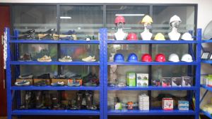 Giày bảo hộ nam da thật, mũi thép, cổ trung bình, bán chạy nhất, dùng trong nhà máy, đế cao su, chống điện - Product Image 6