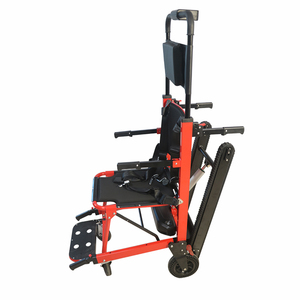 घरेलू और सार्वजनिक उपयोग के लिए एंटी-स्लिप सतह मैनुअल पावर स्रोत के साथ पोर्टेबल हल्के एल्यूमीनियम व्हीलचेयर रैंप स्ट्रेचर - Product Image 3