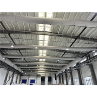 Conduit d'air gonflable de qualité fiable, batterie, sortie HVAC, conception industrielle, hôpital, salle de sport, sous-sol, école
