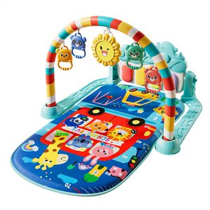 EPT attività multifunzionale Fitness Play Piano palestra Baby Play palestra tappetino musicale per bambini <span class=keywords><strong>palestre</strong></span> da gioco tappetini da gioco - Product Image 1