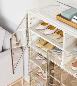 Zapatero personalizado diseño muebles de dormitorio grande bebé niños juguetes caja de plástico contenedor de almacenamiento cofre juguete de plástico para la venta - Product Image 4