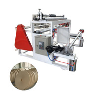 Machine à refendre automatique de découpe de rouleau de papier d'occasion Machine à refendre le papier artisanal Machine à refendre les rouleaux Prix
