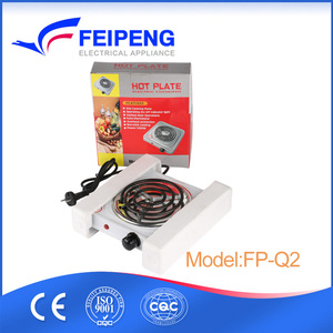 Quemador único 1000W 110V carcasa de Metal estufa eléctrica bobina portátil calefacción placa caliente para el hogar al aire libre Camping barbacoa Cocina - Product Image 5