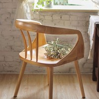 Chaise de salle à manger de style chinois en bois massif, chaise de bureau de luxe, chaise de thé design, dossier et accoudoirs en noyer noir, moderne pour usage domestique