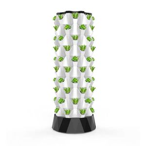 Sistema de Cultivo Vertical Hidropónico y Aeropónico para Interiores con Bomba, PVC de Grado Alimenticio, Fácil de Operar, Torre de Jardín - Product Image 1