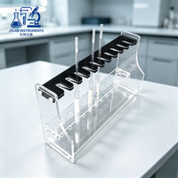 Support en plexiglas pour tubes de Westergren en acrylique, pour tests de taux de sédimentation des érythrocytes (TSE), 10 puits