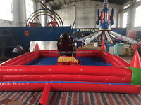 Rodéo mécanique gonflable de taureau d'attraction d'événement de jeu de nouveau de conception