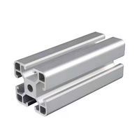Fabricant chinois de profilés d'extrusion en aluminium 6063/6061 de la série 6000, revêtement en poudre argent/blanc, décorations