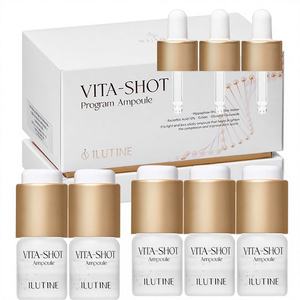 Brightening <b>Liquid</b> Ampoule Stabilized Vitamin C Glow Boosting Face <b>Skin</b> Non-Greasy Professional Skincare Solution 4-Week - Product Image 1