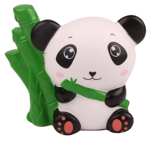 Lindo Panda con Bambú, Decoración de Escritorio de Plástico, Suministros de Oficina, Regalo de Cumpleaños - Product Image 2