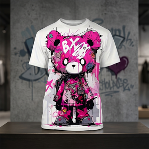 Long Sleeve Sporty 100% Cotton Custom Printed Double <b>Layer</b> <b>Men's</b> T-Shirts Wholesale - Product Image 3