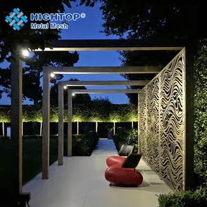 Moda Estilo Europeu Laser Cut Privacidade Fence Screen Panels Design