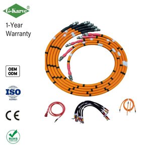 Industriële lithium-batterij voedingskabelboom, hittebestendig, EV-kabelassemblage - Product Image 1