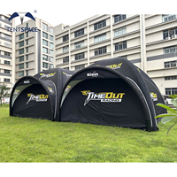Tente gonflable personnalisée pour événements promotionnels en extérieur, tente publicitaire pour équipe de rallye, gazebo gonflable portable pour équipe sportive