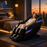 Fauteuil de massage électrique MOOLIN de haute qualité, 3D, zéro gravité, pour le corps entier, soins du corps, salon SPA, avec fonction de pétrissage chauffant et inclinable