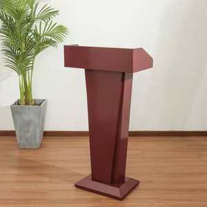 Prix usine Moderne En Acier Inoxydable Réception Restaurant Réception Hôte Bureau Discours Auditorium Cinéma Théâtre Bureau De Conférence - Product Image 2