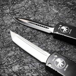 Ut85 săn bắn chiến thuật dao ngoài trời Cắm Trại Đi Bộ Đường Dài Túi dao EDC Công cụ D2 Lưỡi thép hợp kim kẽm xử lý - Product Image 4