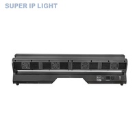 12 projecteurs LED à tête mobile matricielle RGBW 40W avec zoom pour effets de scène et bars, idéaux pour les soirées disco