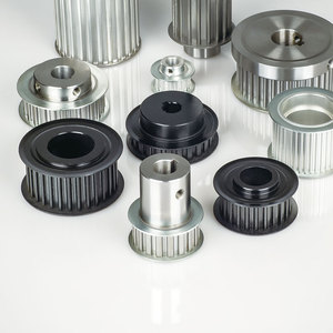 Puleggia di distribuzione in alluminio HTD 3M 5M 8M 14M con chiavetta - Product Image 2