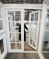 Venta Directa de Fábrica de Puertas y Ventanas Corredizas de UPVC Resistentes al Viento y al Sonido