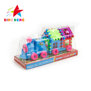 Bloque apilable para niños, colorido, partículas grandes y rompecabezas de jardín de infantes, juguetes educativos, juguete de construcción de aprendizaje - Product Image 4