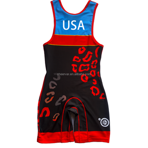 Body da Powerlifting Durevoli con Cuciture Rinforzate in Spandex/Poliestere, Stampa a Sublimazione, 280g, Tuta da Wrestling per Arti Marziali Maschili - Product Image 2