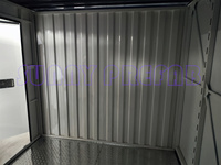 Conteneur de stockage préfabriqué en acier, auto-stockage, assemblage, pliable, conteneur mobile empilable, boîte de stockage portable isolée