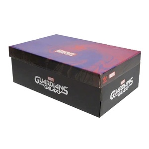 Thickened <b>Foldable</b> Kraft Shoe <b>Boxes</b> with Flip Lid, Custom Printed for Storage & Shipping - Product Image 1