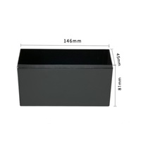 Boîtier de batterie de démarrage de moto 6V 10Ah Li-ion LiFePO4 18650 12.8V 6.4V vide en plastique ABS pour batterie au lithium