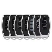 315MHZ/433MHZ 2 boutons fil télécommande EV1527 éclairage de porte électrique volet roulant télécommande