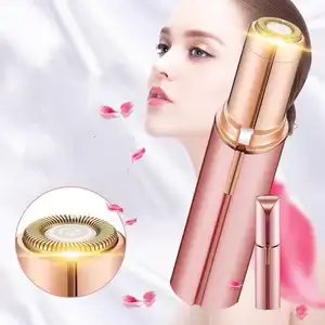 Epilator penghilang rambut wajah tanpa rasa sakit pencukur wajah pemangkas listrik penghilang rambut Bikini Depilator mesin cukur untuk alat wanita