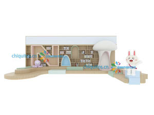 Chiquitos новый стиль библиотечная мебель классная книжная полка книжный магазин деревянные книжные полки дошкольного детского сада с уголком для чтения - Product Image 5