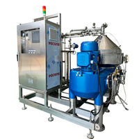 Ecumeur de lait à usage industriel entièrement automatique à grande vitesse ~ 3000L/H Machine à écrémer le lait au beurre à la crème