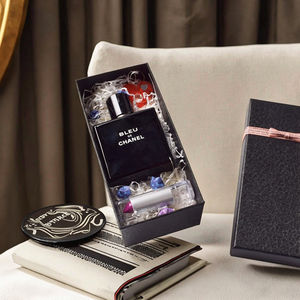 Boîtes rigides de style tiroir en carton kraft avec revêtement UV et sangle en cuir pour lunettes/montres - Product Image 3