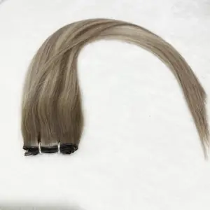 Cheveux Humains Indiens Tape In Haar Dubbel Getekende Remi Cuticula Huid Extensie Genie Inslag Hair Extensions Menselijk Haar