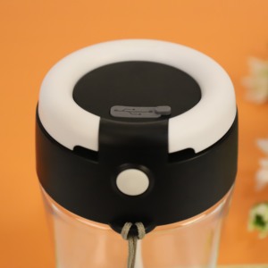 プラスチック製400ml/600mlフィットネスミキサーボトルシェイカーボトルポータブルブレンダー電動USBセルフミキシングプロテインシェイカー - Product Image 5