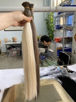 Proveedores Mayoristas de Cabello Virgen Ruso en Mechones Double Drawn a Granel para Trenzar