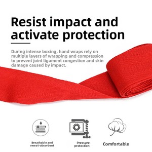 Maniquí de Boxeo de Algodón Elástico, Absorbente de Sudor, Resistente al Desgaste, para Boxeo Tailandés, Sanda, Deportes de Combate, Equipo de Protección, Protección para las Manos, para Hombre - Product Image 4
