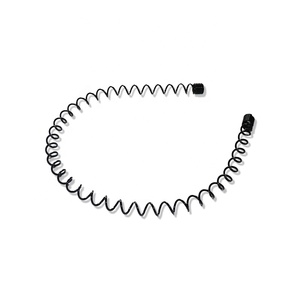 Geep — bandeau ondulé de couleur noire pour hommes, pour un usage quotidien, le printemps, le sport, le Yoga, en métal, antidérapant - Product Image 4