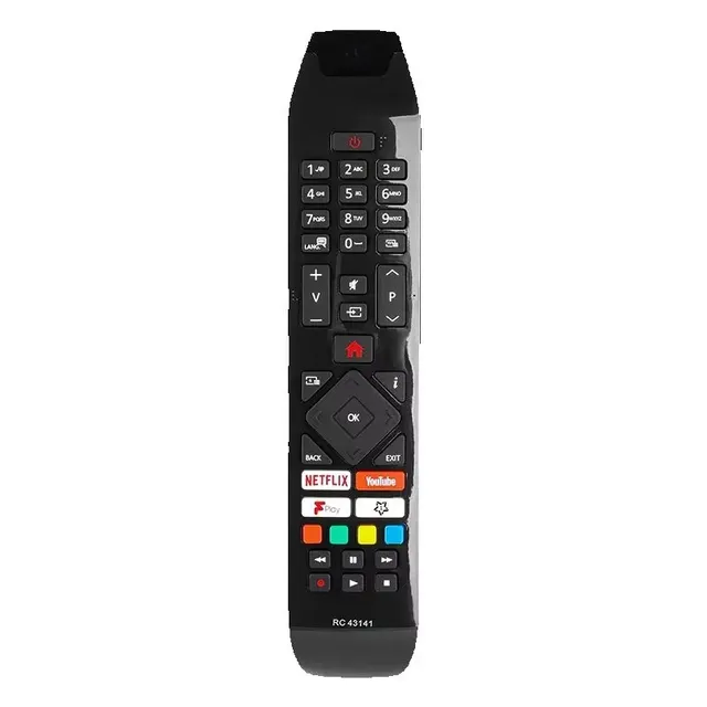 RC43141 For Hitachi TV Remote Control Replacement With NETFLIX YouTube Buttons 24HB21J65U 32HB26J61U 50HB26T72UA