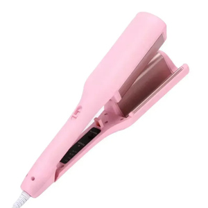 Französische Eier rolle Lockens tab Hair Waver 32MM Wavey <span class=keywords><strong>Iron</strong></span> Wand Hair Crimper Elektrische Keramik Tragbarer Locken wickler - Product Image 3