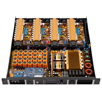 Amplificateur de son professionnel domestique de classe TD, 1U, 4 canaux, 10000W, en métal, fabriqué en Chine