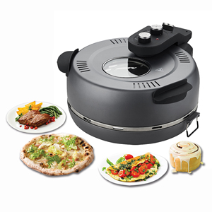 <span class=keywords><strong>Four</strong></span> à pizza électrique plaque de cuisson rotative en céramique machine à pizza à usage domestique - Product Image 3