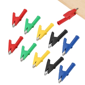 Lot de 10 pinces crocodiles de sécurité <span class=keywords><strong>P2002</strong></span> 20A 5 couleurs 4mm pour multimètre 380V - Product Image 5