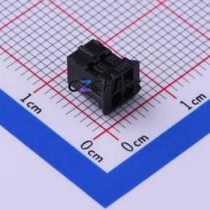 HX20016-4Y black Housing (Wire-to-Board / Wire-to-Wire) P=2mm Connector 2x2P 2mm 2mm 2 - Product Image 1