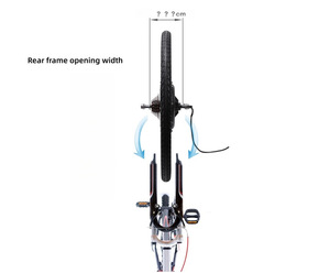 ONYX36V 48V 60V 72V 1000W MTX 电动自行车转换套件，带 SW900 显示屏，适合日常通勤，一键订购 - Product Image 6