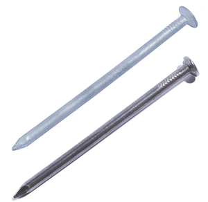 Clou à béton en acier Q235 haute dureté galvanisé, poli brillant, tige lisse, norme DIN, livraison directe usine - Product Image 4