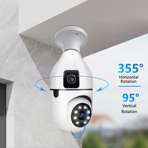 Cámara Inteligente <span class=keywords><strong>V380</strong></span> <span class=keywords><strong>PRO</strong></span> 4MP Inalámbrica Wifi, Cámara Bombilla con Luz, Vigilancia 360°, Cámara IP de Seguridad Interior, Doble Lente, Bombilla E27, CCTV - Product Image 5