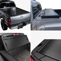 Aluminium-Legierung Flaches Dreifach Faltbares Hardtop-Abdeckungssystem für Pickup-Ladeflächen, Passend für Tacoma 5 2005-2015
